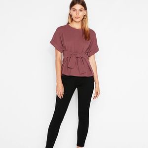 Express Tie Waist Top